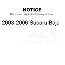 Load image into Gallery viewer, Front Rear Suspension Stabilizer Bar Link Kit For 2003-2006 Subaru Baja