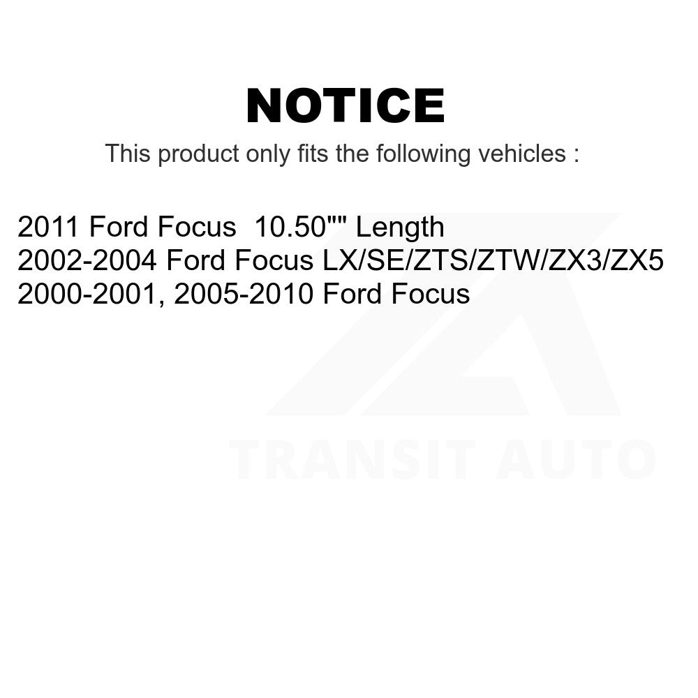 Front Rear Suspension Stabilizer Bar Link Kit For Ford Focus