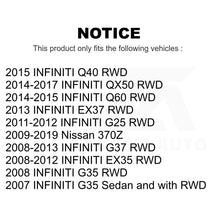 Charger l&#39;image dans la galerie, Front Rear Suspension Bar Link Kit For Infiniti G37 G35 Nissan 370Z QX50 EX35