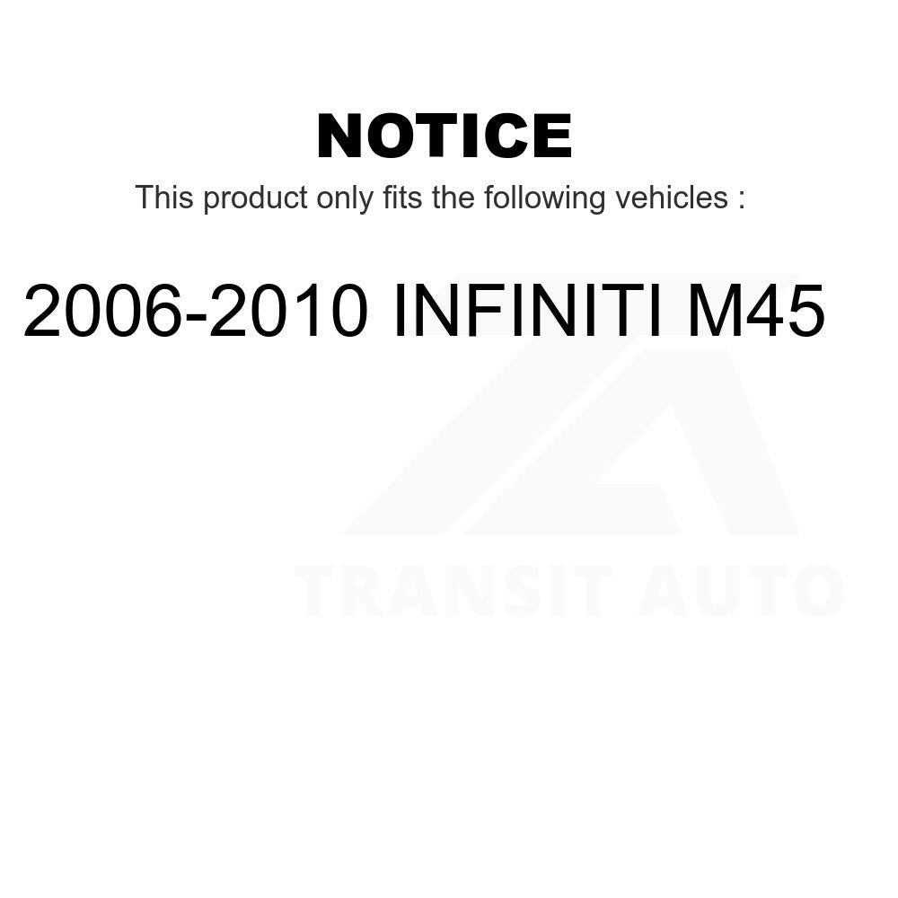 Front Rear Suspension Stabilizer Bar Link Kit For 2006-2010 INFINITI M45