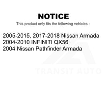 Load image into Gallery viewer, Front Rear Suspension Bar Link Kit For Nissan Armada Infiniti QX56 Pathfinder