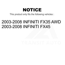 Charger l&#39;image dans la galerie, Front Rear Suspension Bar Link Kit For 2003-2008 Infiniti FX35 FX45 INFINITI