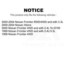 Load image into Gallery viewer, Front Suspension Ball Joint And Tie Rod End Kit For Nissan Frontier Xterra