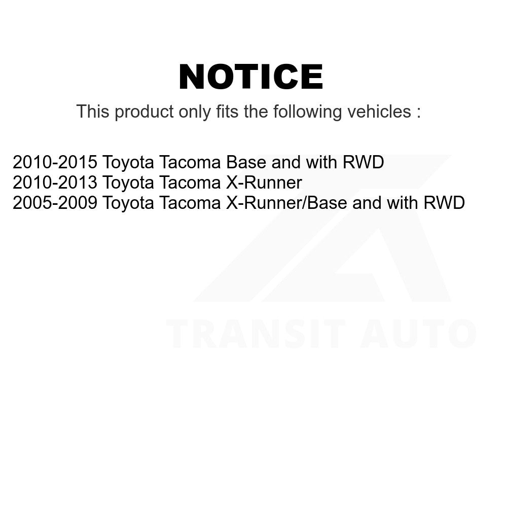 Front Suspension Ball Joint And Tie Rod End Kit For Toyota Tacoma