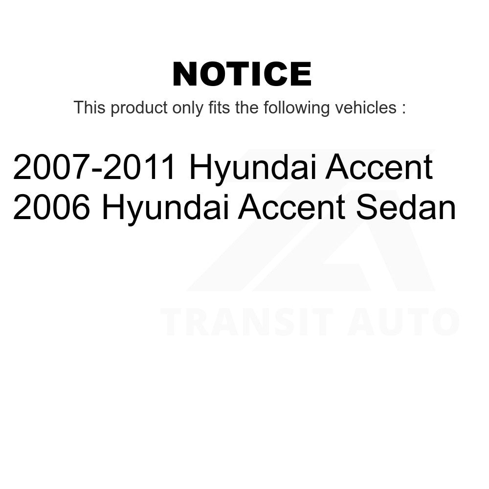 Front Suspension Ball Joint And Tie Rod End Kit For Hyundai Accent