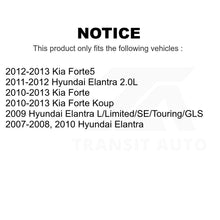 Load image into Gallery viewer, Front Ball Joint And Tie Rod End Kit For Hyundai Elantra Kia Forte Koup Forte5