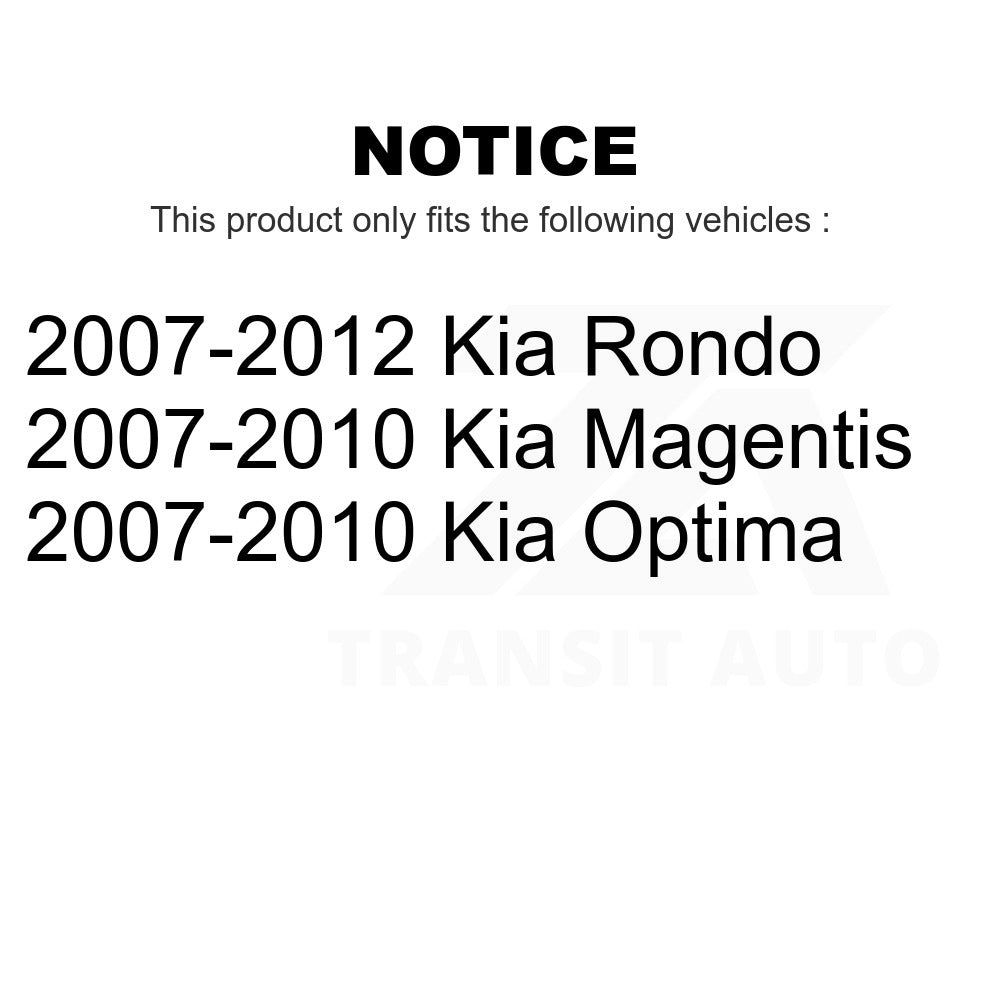 Front Suspension Ball Joint And Tie Rod End Kit For Kia Optima Rondo Magentis