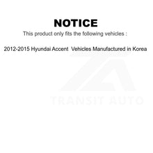 Charger l&#39;image dans la galerie, Front Suspension Ball Joint And Tie Rod End Kit For Hyundai Accent