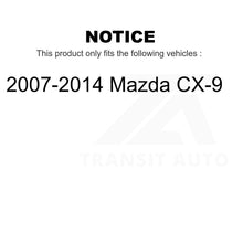 Charger l&#39;image dans la galerie, Front Suspension Ball Joint And Tie Rod End Kit For 2007-2014 Mazda CX-9