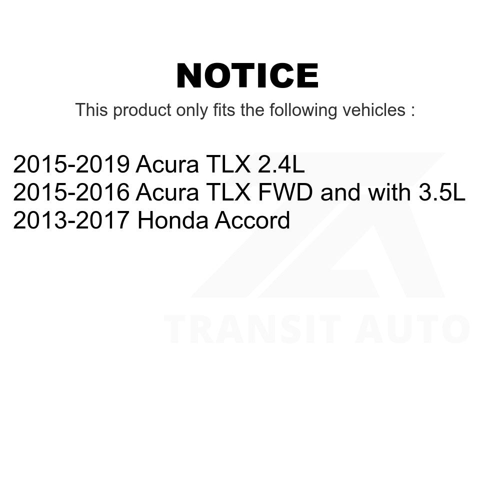 Front Suspension Ball Joint And Tie Rod End Kit For Honda Accord Acura TLX