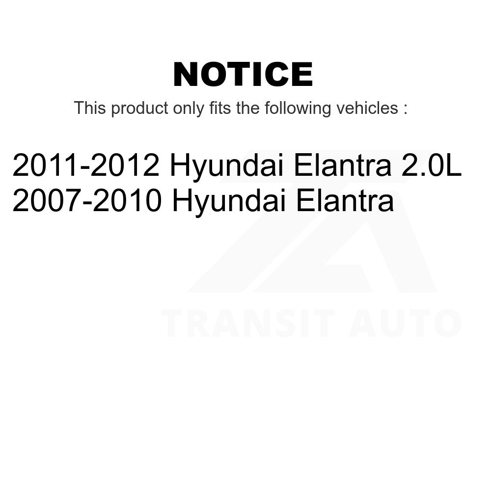 Front Suspension Control Arm And Tie Rod End Kit For Hyundai Elantra