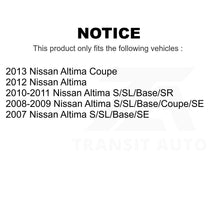 Load image into Gallery viewer, Front Suspension Control Arm Assembly And Tie Rod End Kit For Nissan Altima