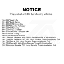 Load image into Gallery viewer, Front Suspension Control Arm Assembly Tie Rod End Kit For Chevrolet Trailblazer