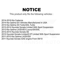 Load image into Gallery viewer, Front Suspension Control Arm Assembly And Tie Rod End Kit For Hyundai Sonata Kia