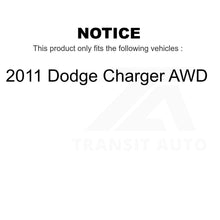 Load image into Gallery viewer, Front Suspension Control Arm Assembly Tie Rod End Kit For 2011 Dodge Charger AWD