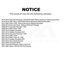 Load image into Gallery viewer, Front Suspension Control Arm Kit For Chevrolet Silverado 1500 GMC Sierra Tahoe