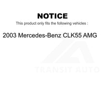 Load image into Gallery viewer, Front Suspension Control Arm Kit (6Pc) For 2003 Mercedes-Benz CLK55 AMG