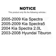 Load image into Gallery viewer, Front Suspension Control Arm Assembly &amp; Tie Rod End Kit For Kia Spectra Hyundai