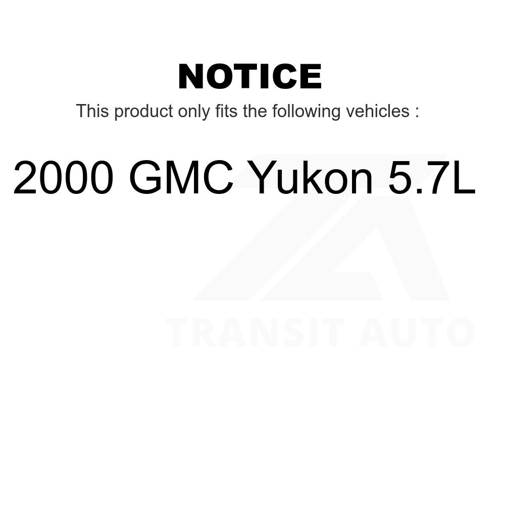 Front Control Arm And Ball Joint Tie Rod End Link Kit For 2000 GMC Yukon 5.7L