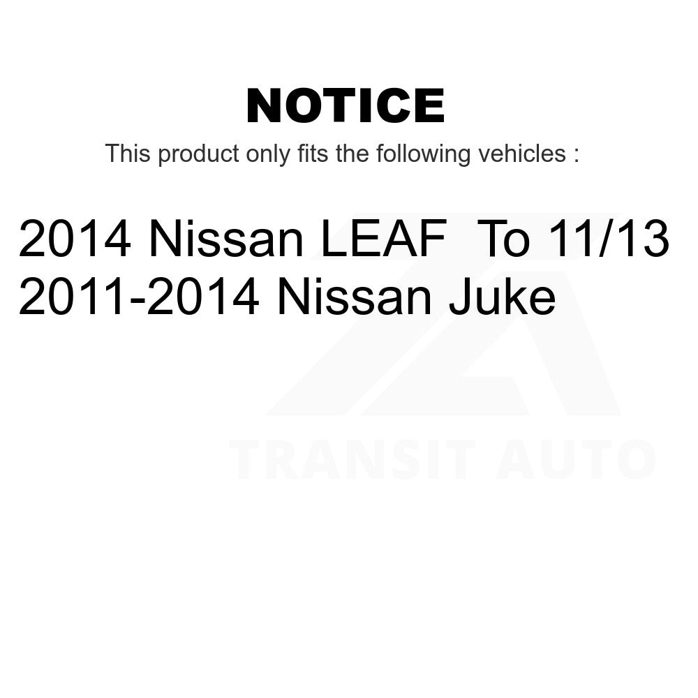 Front Suspension Ball Joint And Tie Rod End Kit For Nissan Juke LEAF