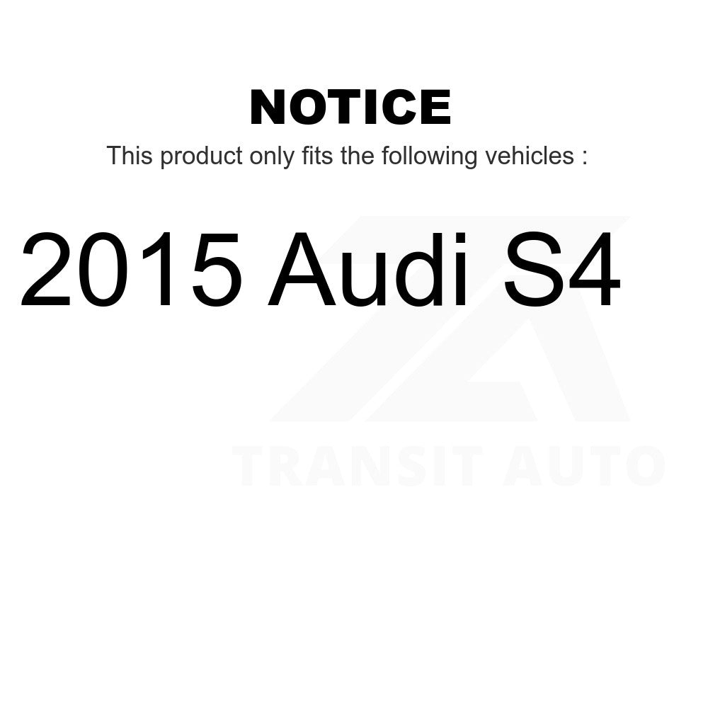 Front Suspension Ball Joint And Tie Rod End Kit For 2015 Audi S4