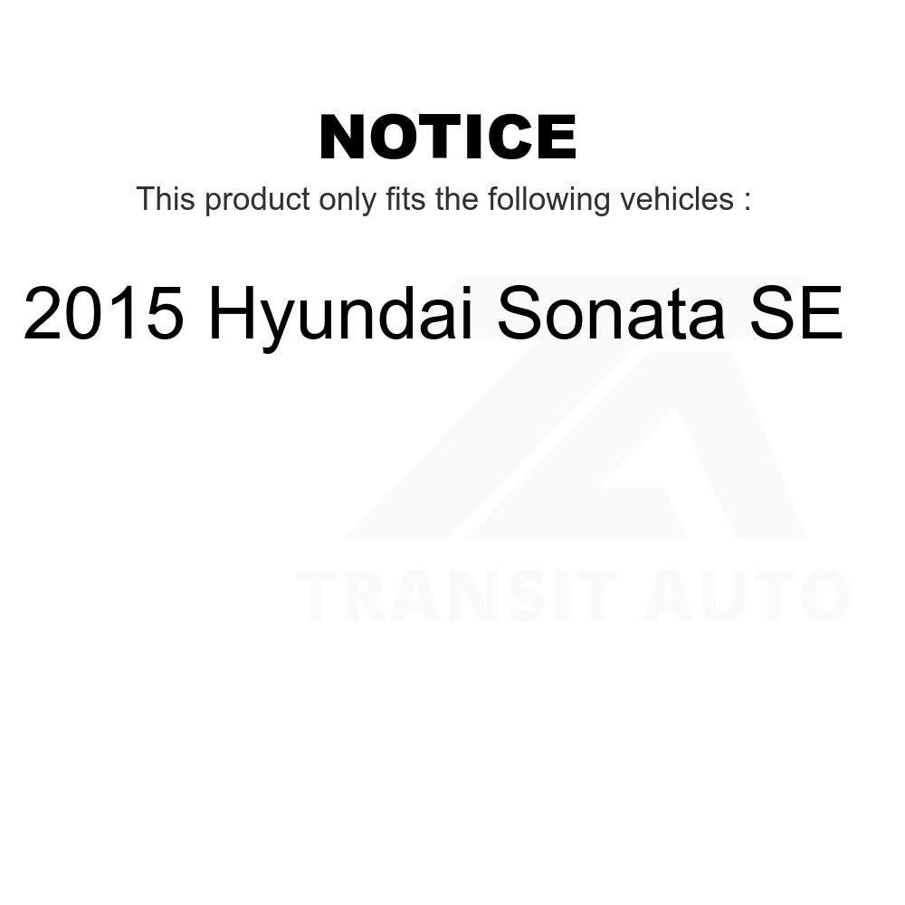 Front Suspension Control Arm And Ball Joint Link Kit For 2015 Hyundai Sonata SE