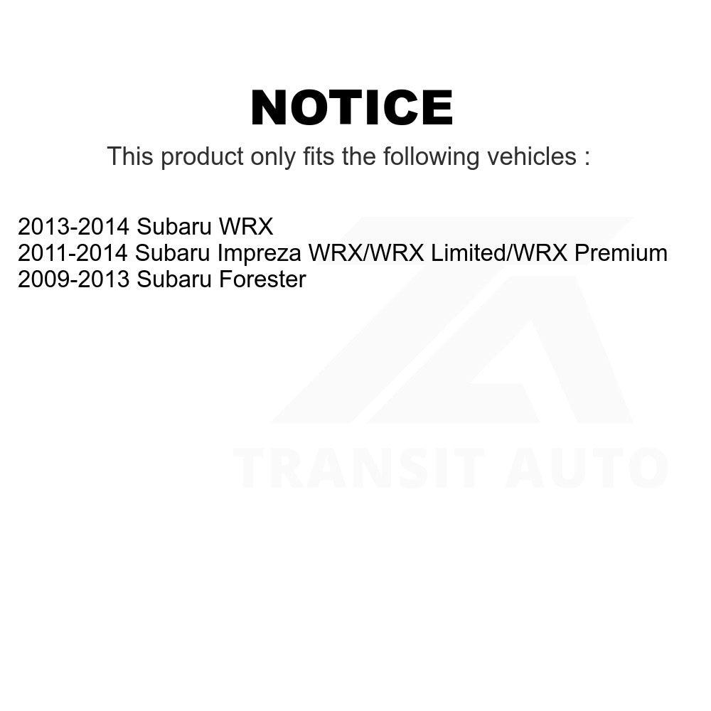 Front Suspension Control Arm Ball Joint Link Kit For Subaru Forester Impreza WRX