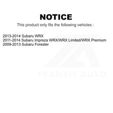 Load image into Gallery viewer, Front Suspension Control Arm Assembly &amp; Tie Rod End Kit For Subaru Forester WRX