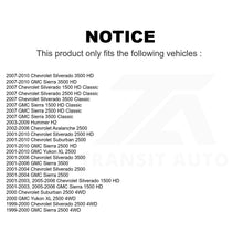 Charger l&#39;image dans la galerie, Front Control Arm Lower Ball Joints Kit For Chevrolet Silverado 2500 HD GMC 3500