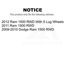 Load image into Gallery viewer, Front Suspension Control Arms And Lower Ball Joints Kit For Ram 1500 Dodge RWD