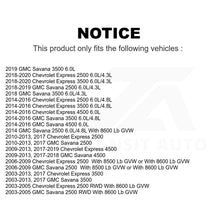 Load image into Gallery viewer, Front Control Arm Lower Ball Joints Kit For Chevrolet Express 3500 2500 GMC 4500