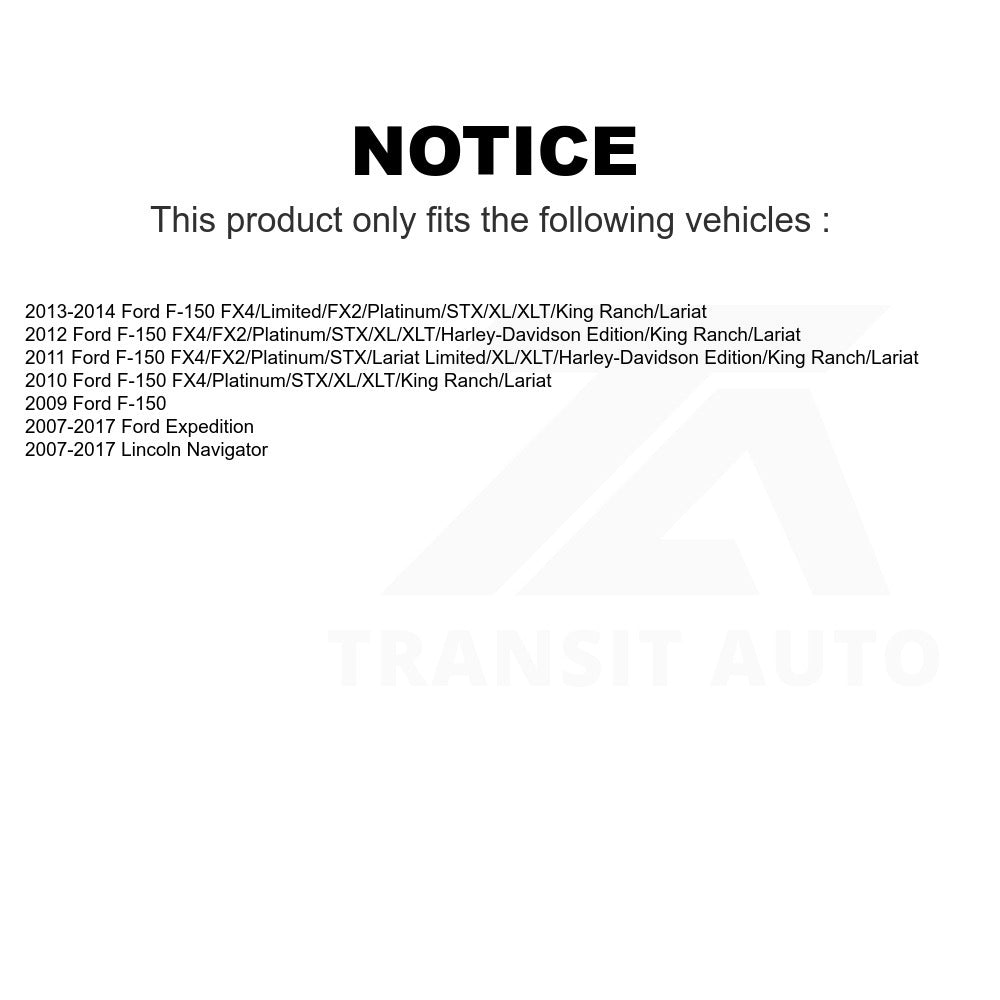 Front Control Arms And Lower Ball Joints Kit For Ford F-150 Expedition Lincoln