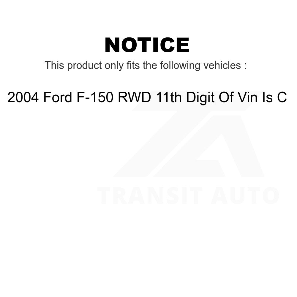 Front Control Arm Lower Ball Joint Kit For Ford F-150 RWD 11th Digit Of Vin Is C