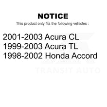Charger l&#39;image dans la galerie, Front Steering Tie Rod End Kit For Honda Accord Acura TL CL