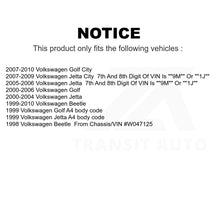 Charger l&#39;image dans la galerie, Front Steering Tie Rod End Kit For Volkswagen Jetta Beetle Golf City