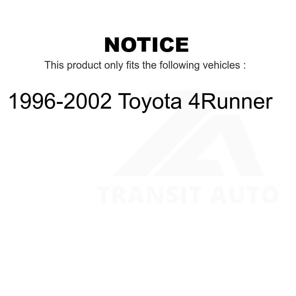 Front Steering Tie Rod End Kit For 1996-2002 Toyota 4Runner