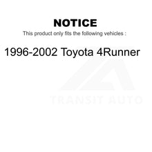 Charger l&#39;image dans la galerie, Front Steering Tie Rod End Kit For 1996-2002 Toyota 4Runner