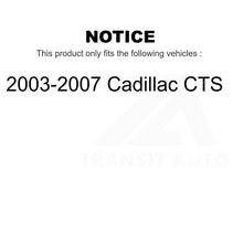 Charger l&#39;image dans la galerie, Front Steering Tie Rod End Kit For 2003-2007 Cadillac CTS