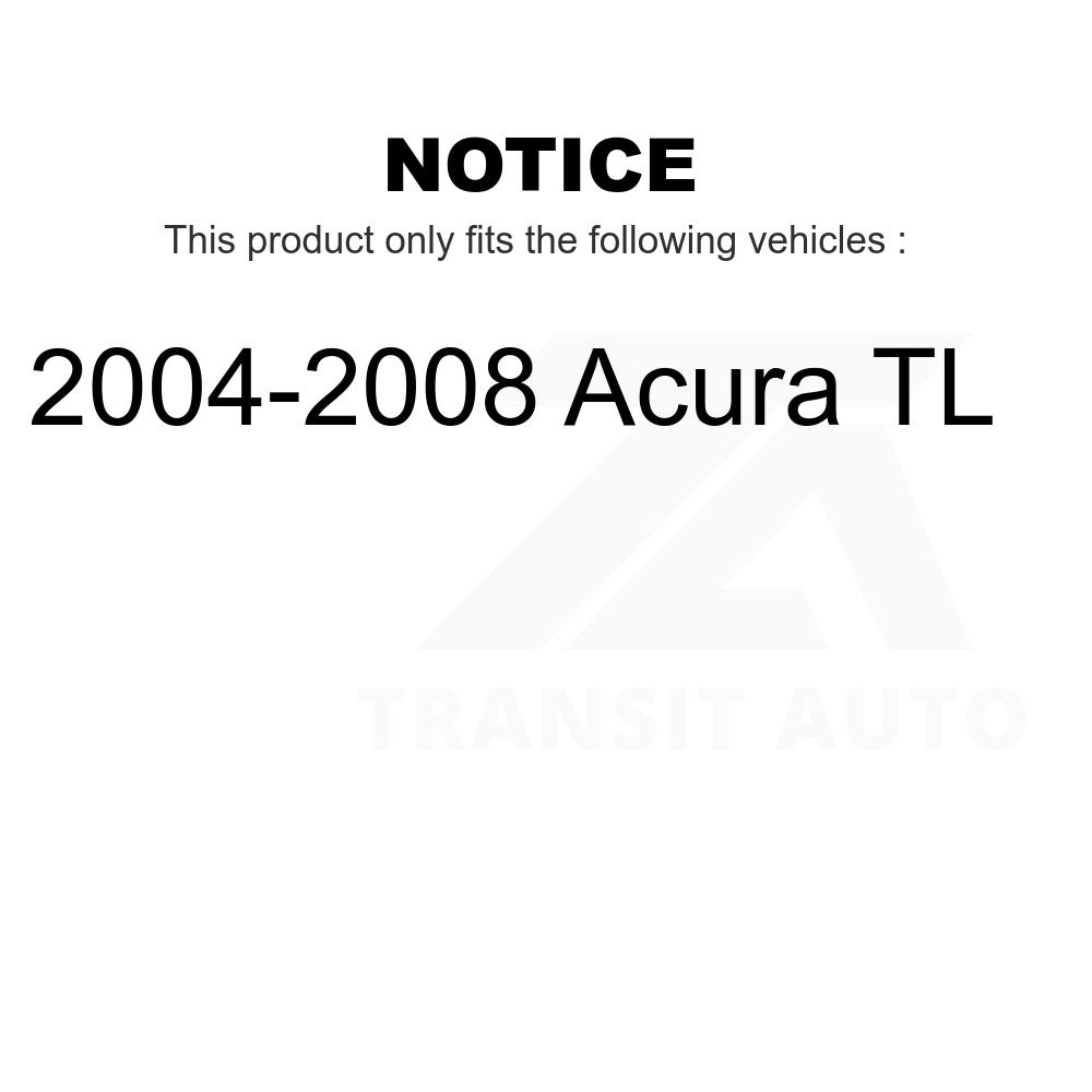 Front Steering Tie Rod End Kit For 2004-2008 Acura TL