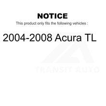 Charger l&#39;image dans la galerie, Front Steering Tie Rod End Kit For 2004-2008 Acura TL