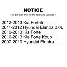 Charger l&#39;image dans la galerie, Front Steering Tie Rod End Kit For Hyundai Elantra Kia Forte Koup Forte5