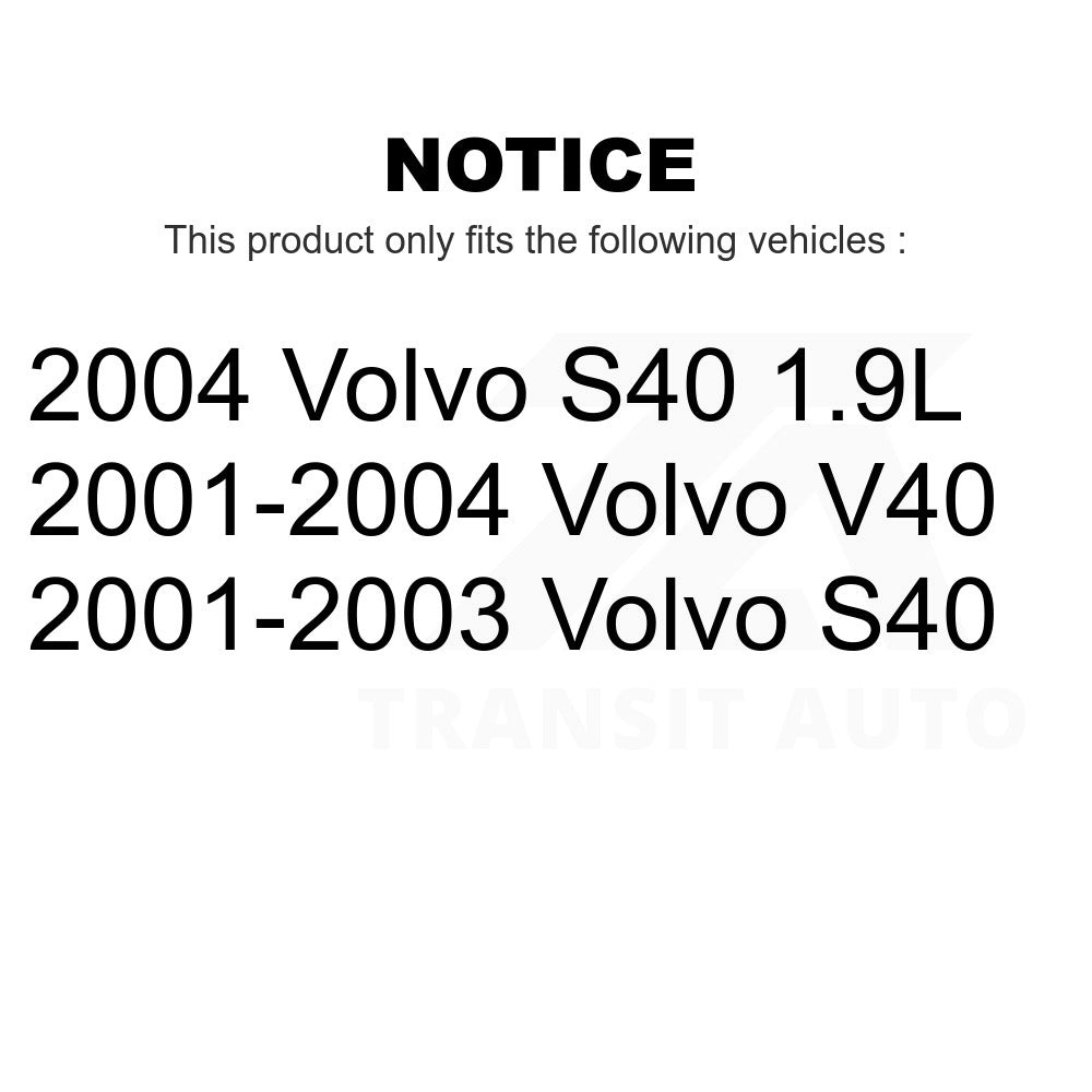 Front Steering Tie Rod End Kit For Volvo S40 V40