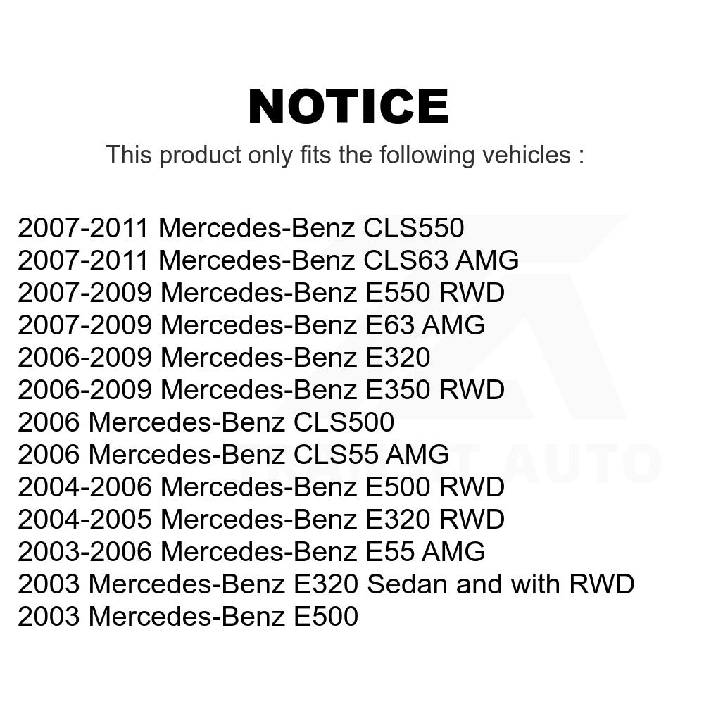 Front Tie Rod End Kit For Mercedes-Benz E350 E320 E500 CLS550 CLS500 E550 E55