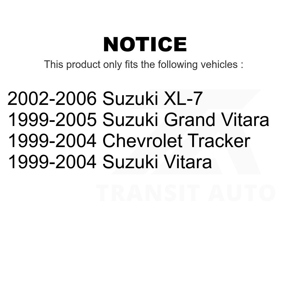 Front Steering Tie Rod End Kit For Suzuki Chevrolet Tracker XL-7 Grand Vitara