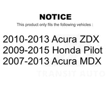 Load image into Gallery viewer, Front Steering Tie Rod End Kit For Honda Pilot Acura MDX ZDX