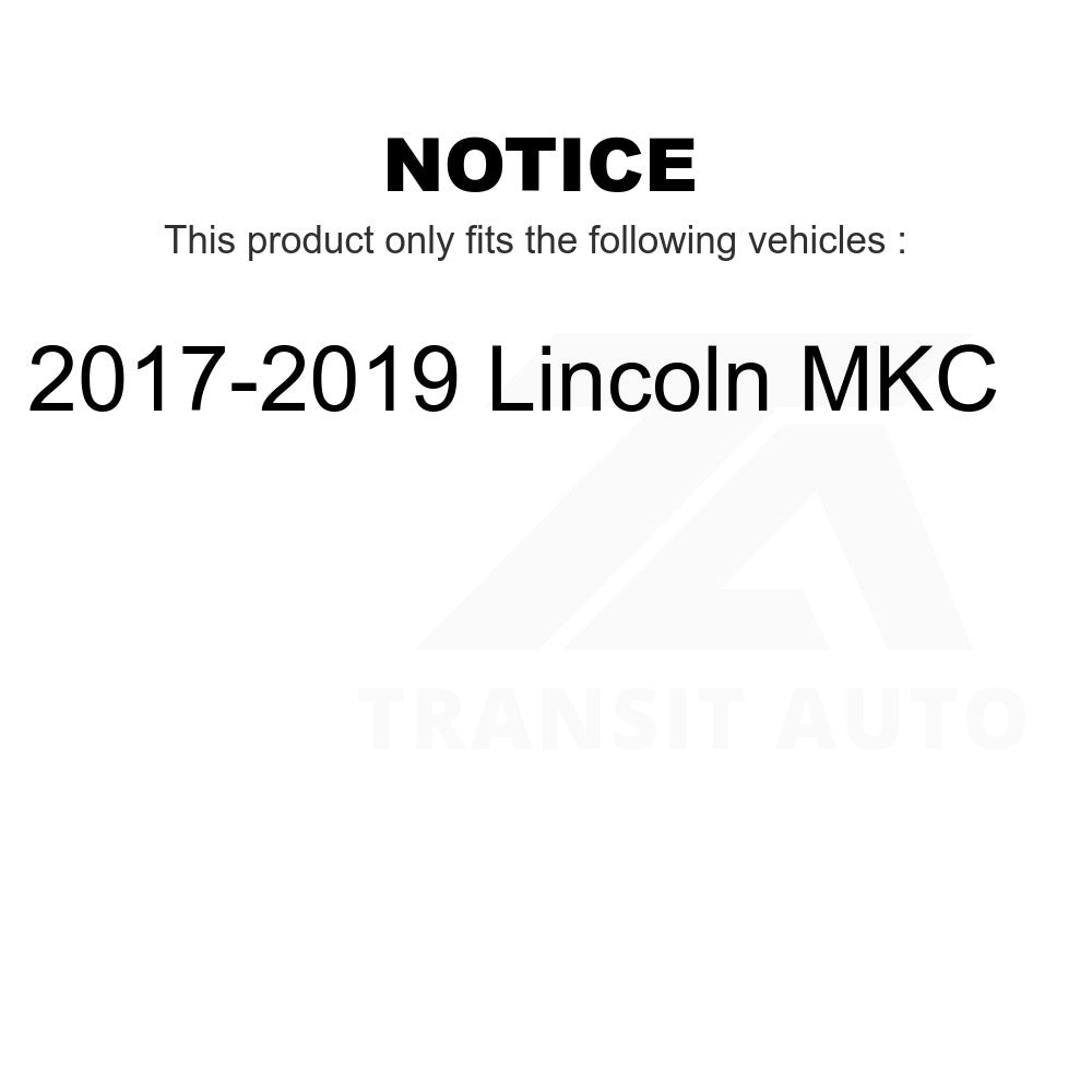 Front Steering Tie Rod End Kit For 2017-2019 Lincoln MKC
