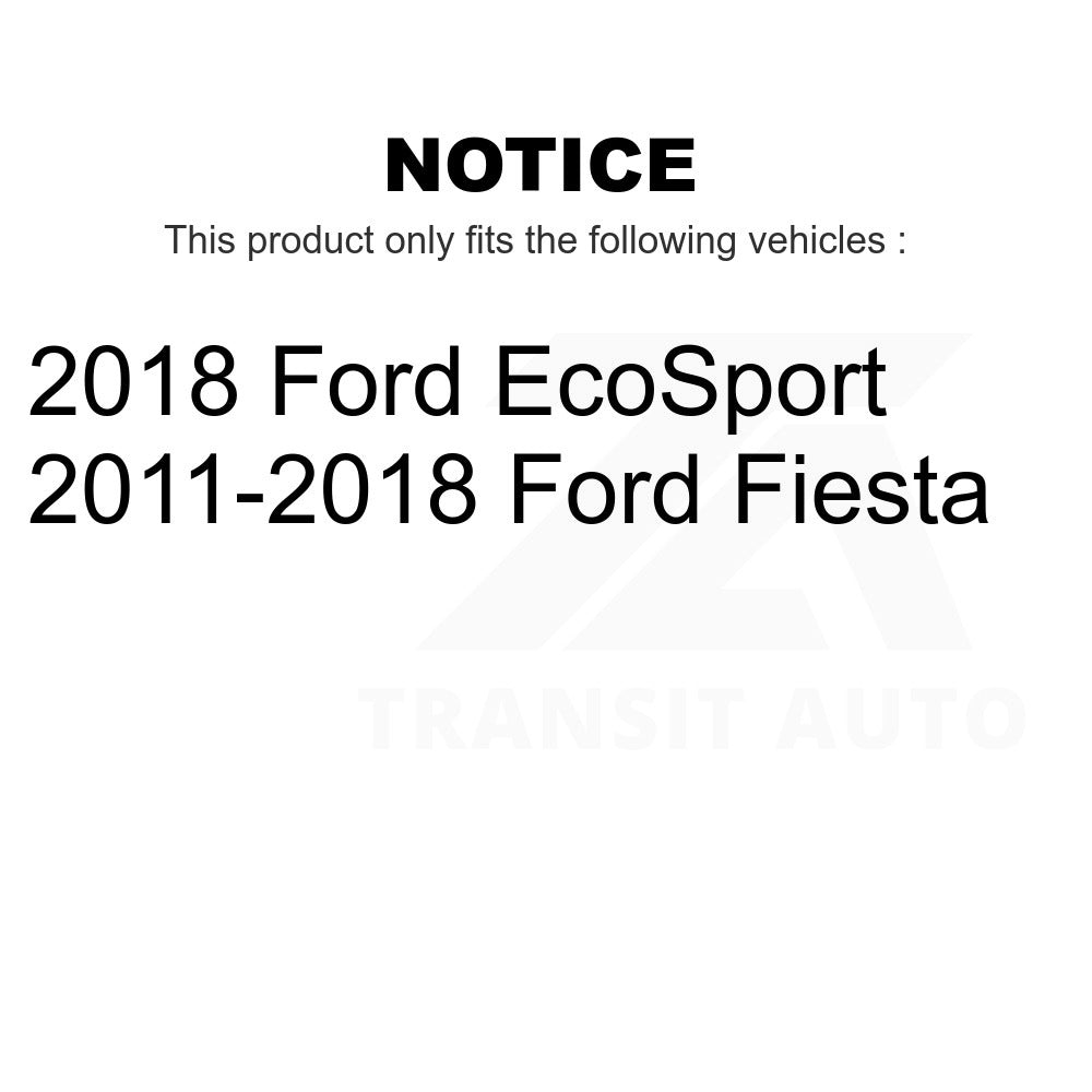 Front Steering Tie Rod End Kit For Ford Fiesta EcoSport