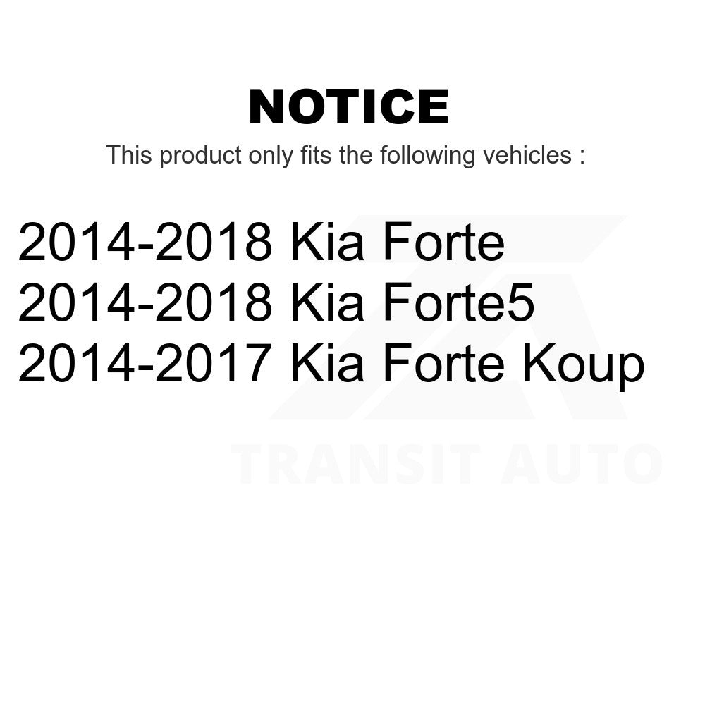 Front Steering Tie Rod End Kit For Kia Forte Forte5 Koup