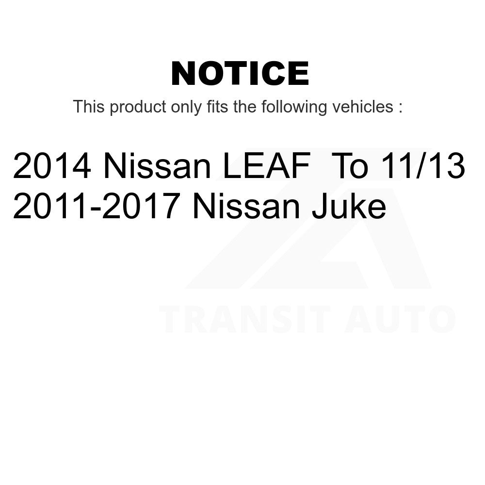 Front Steering Tie Rod End Kit For Nissan Juke Leaf LEAF