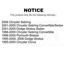 Charger l&#39;image dans la galerie, Front Tie Rod End Kit For Chrysler Sebring Dodge Stratus Cirrus Plymouth Breeze